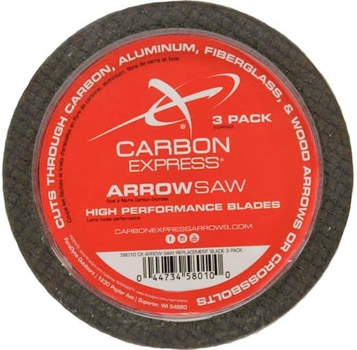 Carbon Express Arrow Saw Replacement Blades 3 Pack