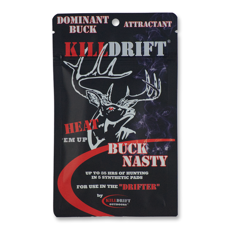 Killdrift Drifter Heated Scent Pads - Hunting Cover Scents & Attractants