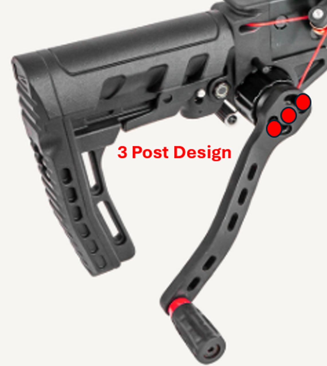 Killer Instinct Crossbow Crank Handle Replacement 3 Post