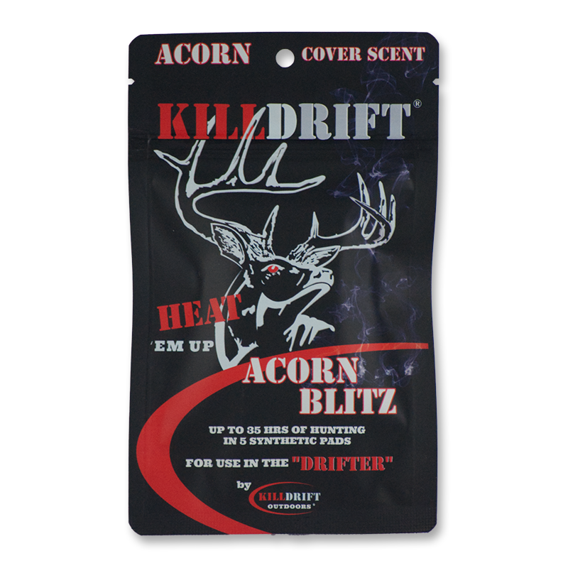 Killdrift Drifter Heated Scent Pads - Hunting Cover Scents & Attractants