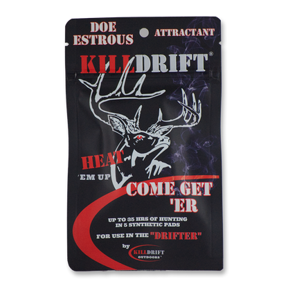 Killdrift Drifter Heated Scent Pads - Hunting Cover Scents & Attractants
