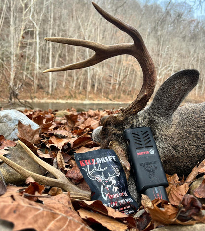 Killdrift Drifter Gen2 Rechargeable Heated Scent Dispersal System Combo for Hunters