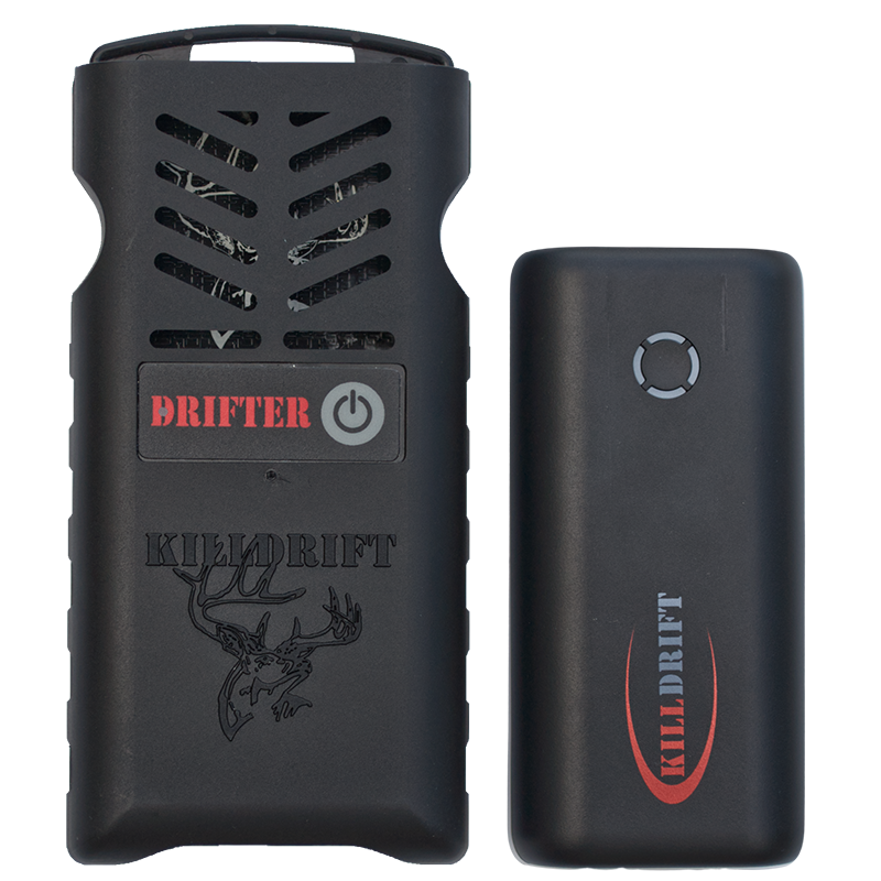 Killdrift Drifter Rechargeable Heated Scent Dispersal System for Hunters and Outdoor Enthusiasts