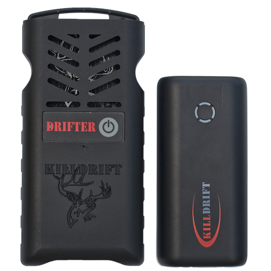 Killdrift Drifter Rechargeable Heated Scent Dispersal System for Hunters and Outdoor Enthusiasts