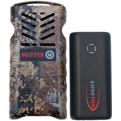 Killdrift Drifter Rechargeable Heated Scent Dispersal System for Hunters and Outdoor Enthusiasts