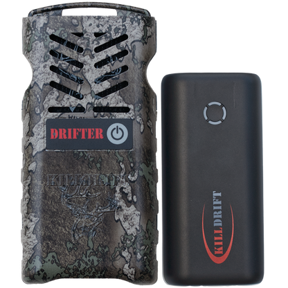 Killdrift Drifter Rechargeable Heated Scent Dispersal System for Hunters and Outdoor Enthusiasts