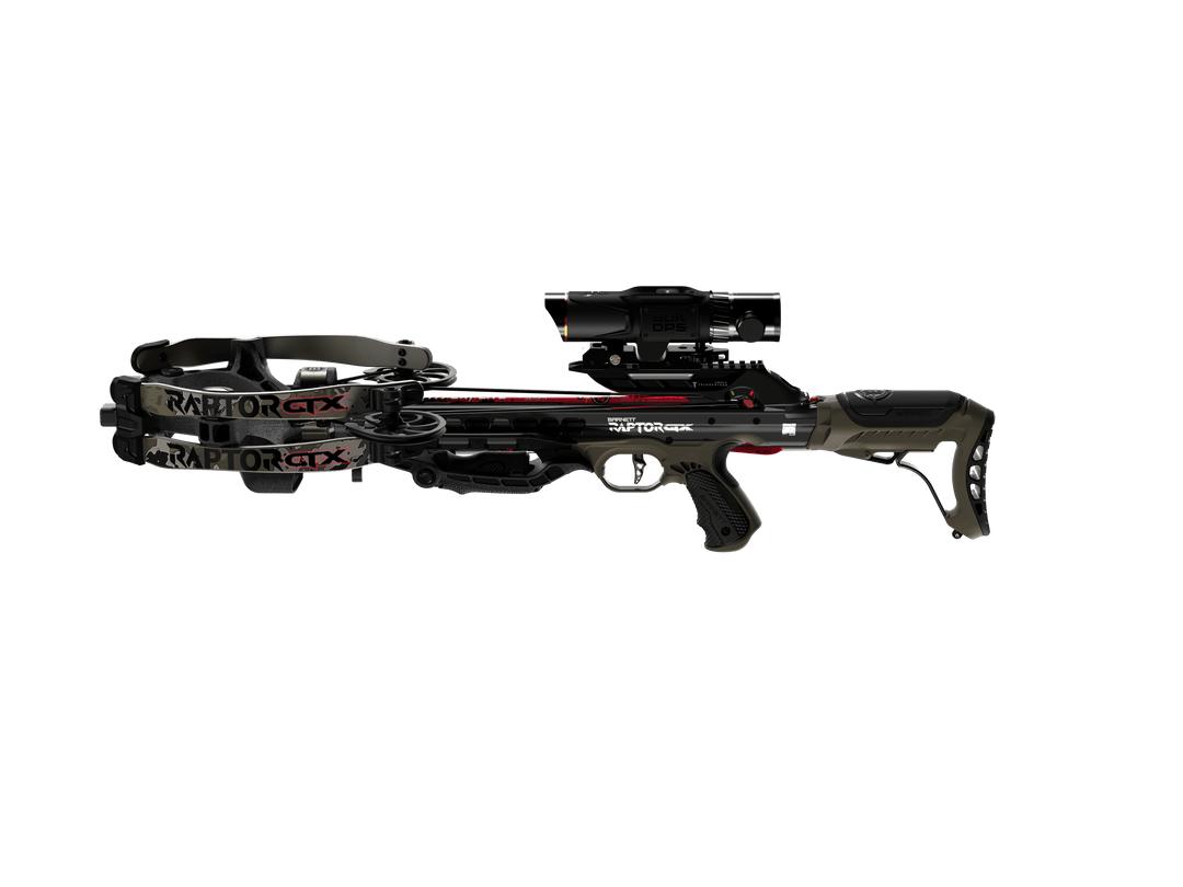 Barnett Hyper Raptor GTX Crossbow with Buk Ops X-Factor BAR78283
