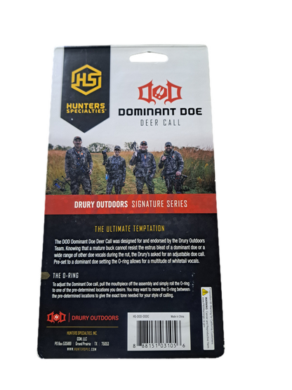 Hunters Specialties Dominant Doe Call