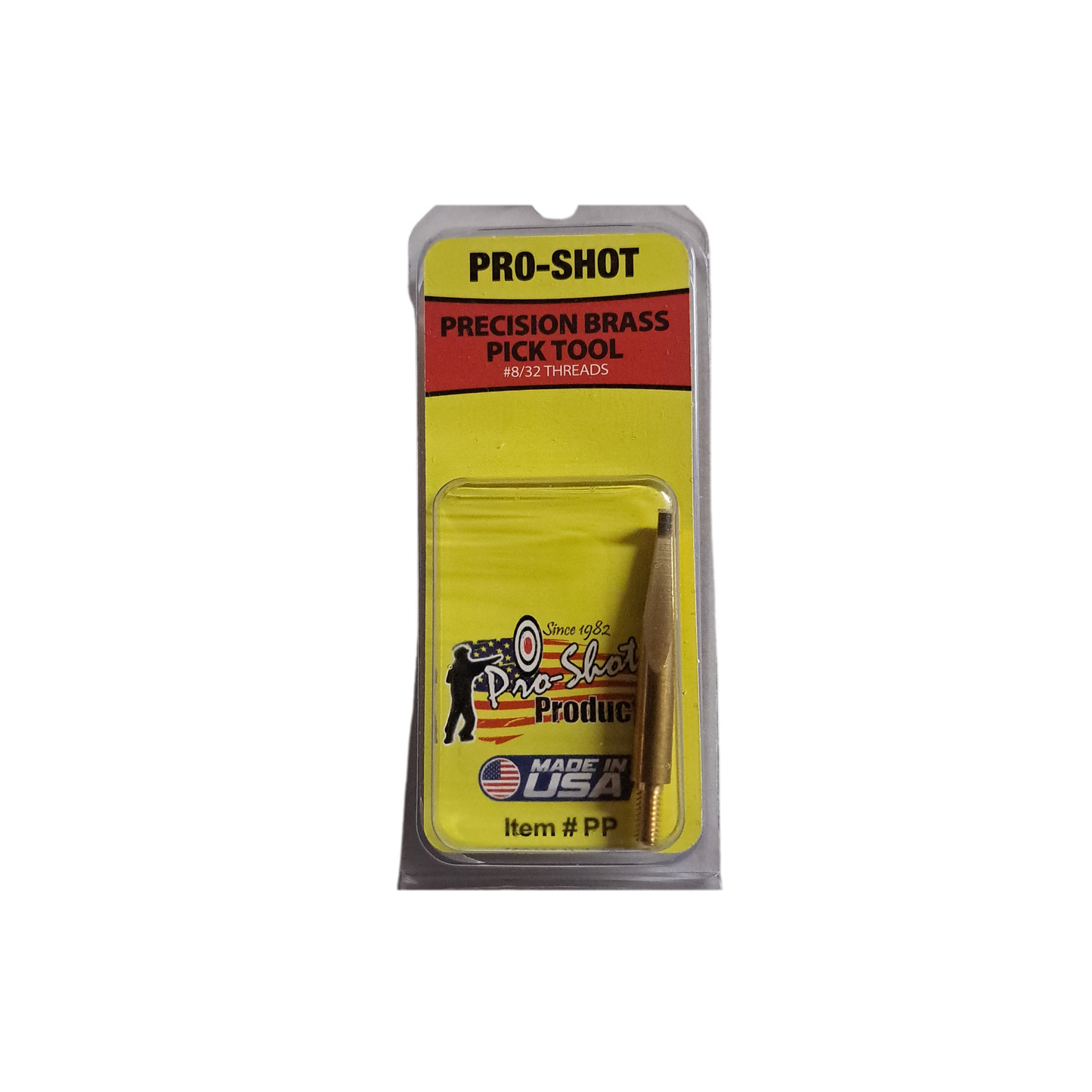 Pro-Shot Precision Brass Pick Tool #8/32 Threads