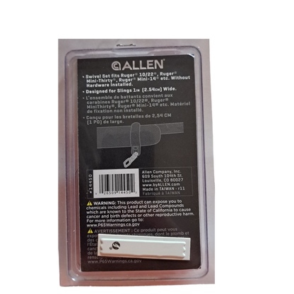 Allen Ruger Rifle Swivel Set