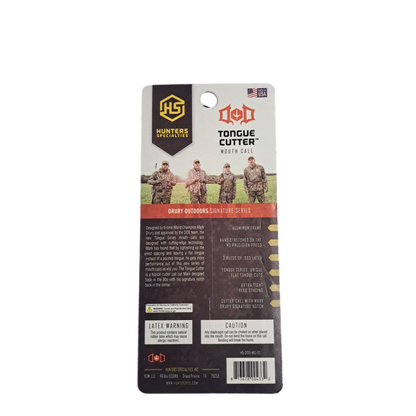 Hunters Specialties Tongue Cutter Mouth Call