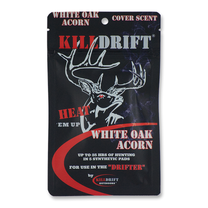 Killdrift Drifter Heated Scent Pads - Hunting Cover Scents & Attractants