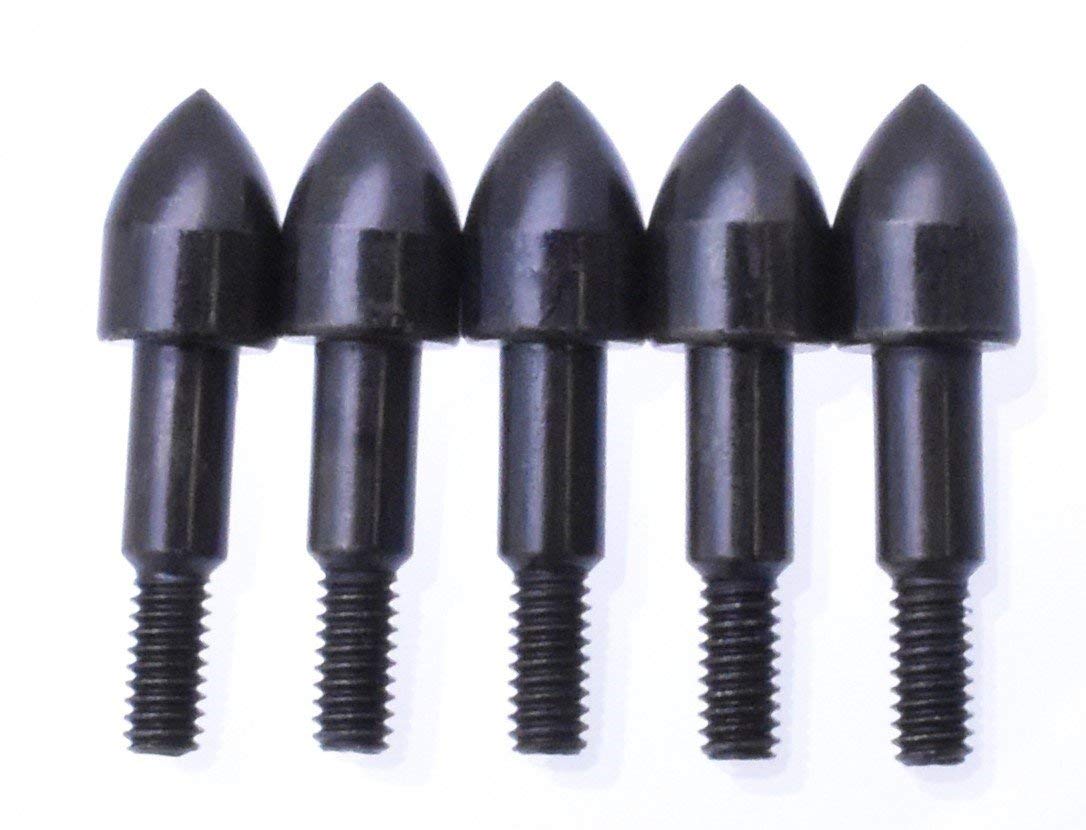 AZippysale Practice Bolt Field Tips Arrow Points 100 or 125 Grain (5 Pack)