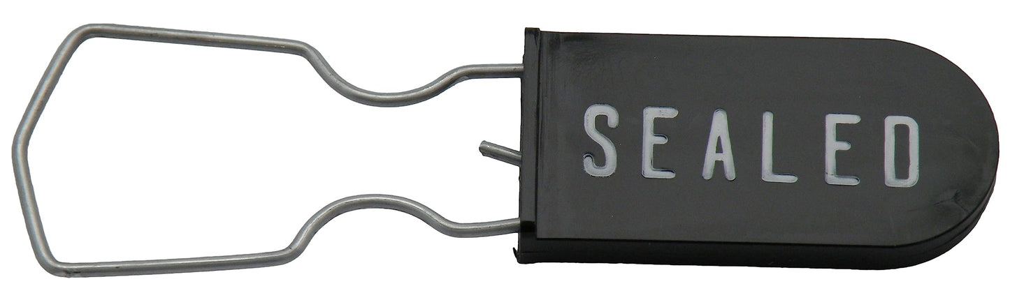 Plastic Wire Padlock Security Seals Sequentially Numbered (Pack of 100)