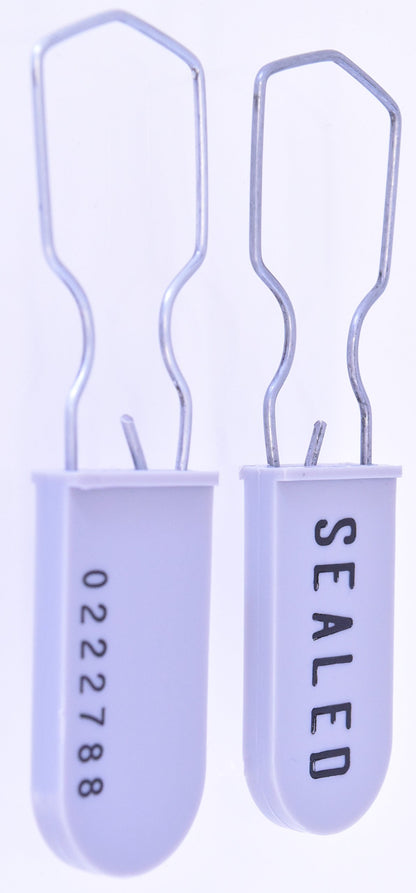 150 Pack Plastic Wire Padlock Security Seals
