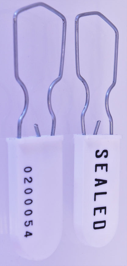 150 Pack Plastic Wire Padlock Security Seals