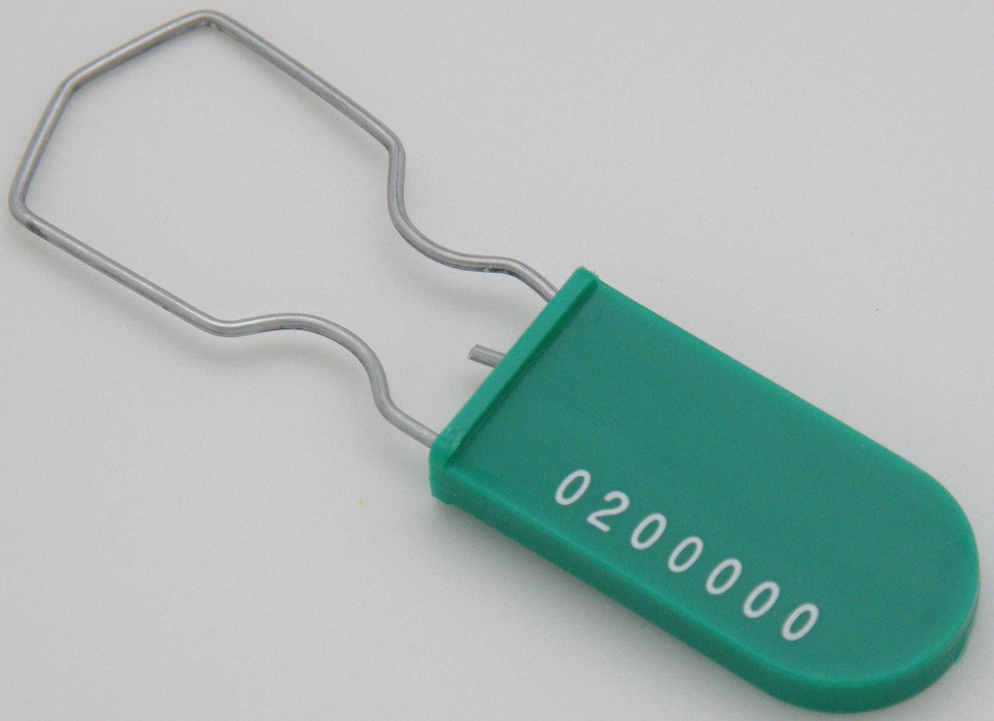 High Security Padlock Lockout Seal Large Shackle Pack of 25 Green