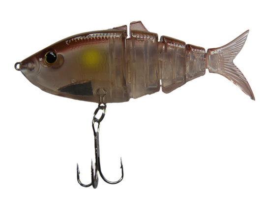 Yellow Root Beer XL5 Floater Kicktail Fishing Lure