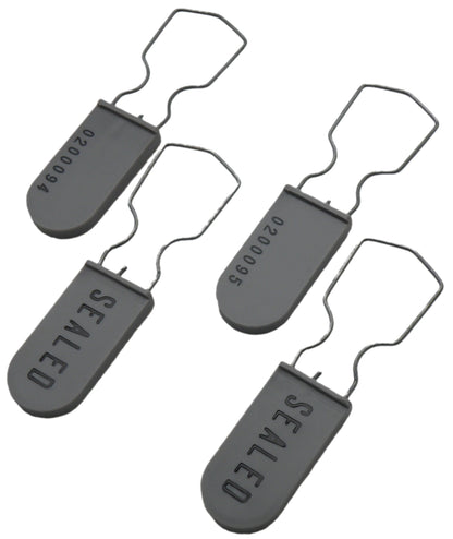 Electric Meter Security Seal Wire Padlock Grey Pack of 1000