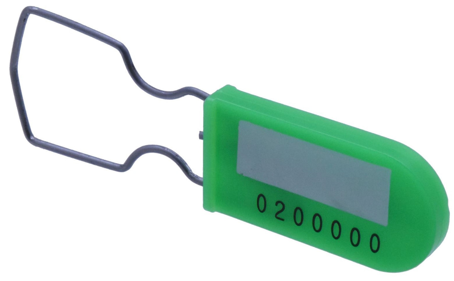100 Neon Green Key Tag Tamper Seals Compatible with Keyper System